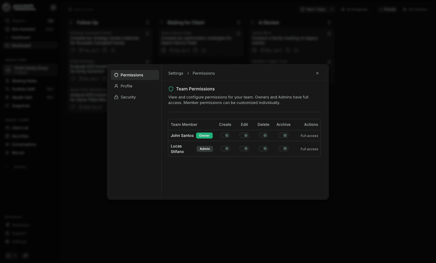 RBAC: Team Access and View Only Mode